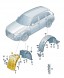 Audi OE 4M0821171AF ПЕРЕДНІ КОЛІСНІ АРКИ ПЕРЕДНЯ ЧАСТИНА ЛІВА Автосалон AUDI Q7