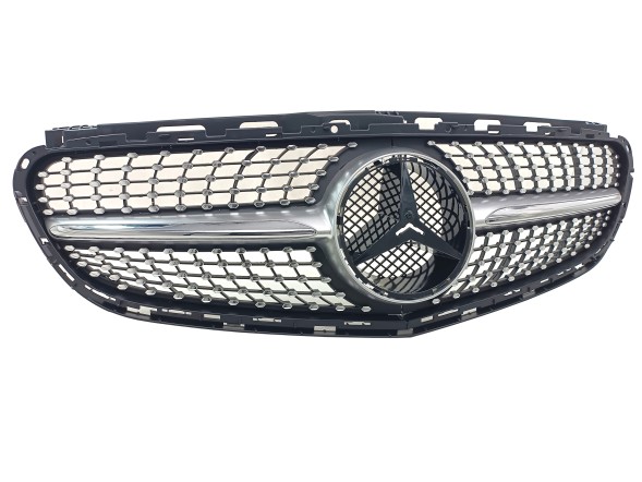 Китай W21213DIAMSR АТРАПА ГРИЛЬ MERCEDES Е-КЛАС W212 2013r-2016r LIFT DIAMOND ДІАМАНТ