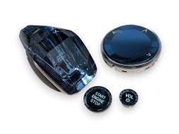 Crystal H.169/208. Комплект ручки перемикання передач VOL Start Stop MGU для BMW 3 G20 G21 G28 2019-23