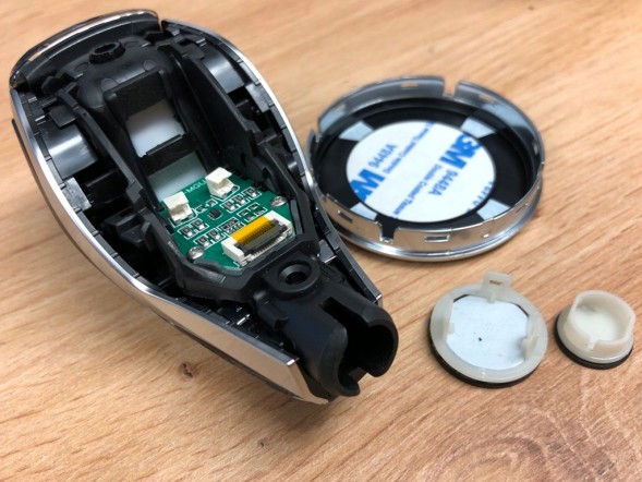 Crystal H.169/208. Комплект ручки перемикання передач VOL Start Stop MGU для BMW 3 G20 G21 G28 2019-23
