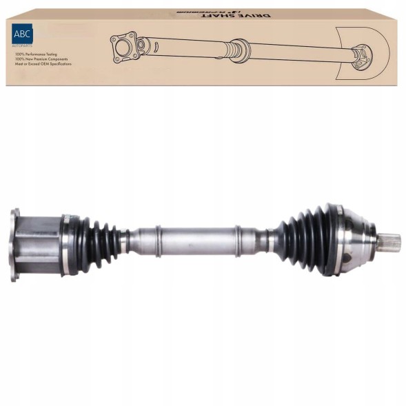 Китай abc-17.06 ПІВВІСЬ ПРАВА VW PASSAT B7 2.0 TDI 4motion Passat CC 2.0 TDI 4motion DSG