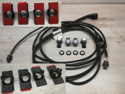 Audi OE 8W0971095 CZUJNIKI KOSZYCZKI MONTAŻOWE ДЖГУТ PDC ПЕРЕДНІЙ AUDI A4 B9 8W0971095 монтажні кошики датчики PDC