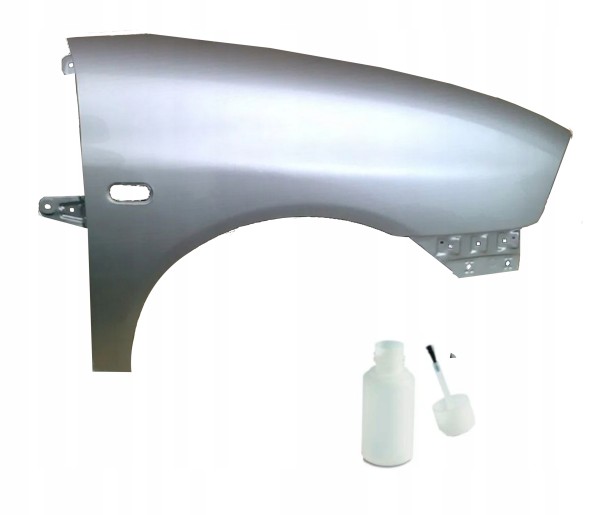 Китай 673002-J Seat IBIZA Cordoba 6L 02-08 Ocynk LA7W prawy + lakier zaprawka Крило Seat IBIZA Cordoba 6L 02-08 Оцинковане LA7W праве + фарба-замазка