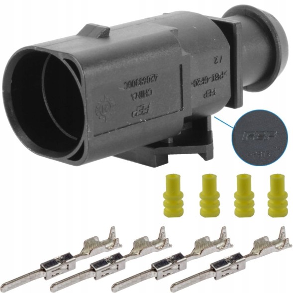 e-connectors 42068300/7L0973812/ZEST/100 Розетки тип 7L0973812 (набір 100)