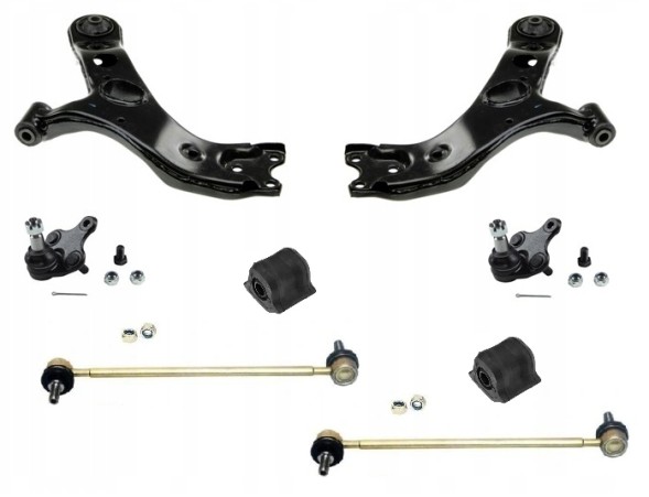 NTY ALL1598B Маятники штифтові кріплення гуми TOYOTA RAV 4 III 2006-2012 IV 2012- ПЕРЕДНІ KPL