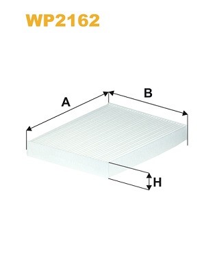 WP2162 WIX FILTERS Фільтр салону