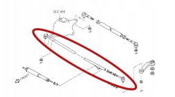 4UP OG5-142 РУЛЬОВА ТЯГА ПЕРЕДНЯ NISSAN PATROL Y61 2000 -