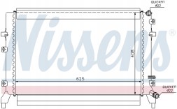 Nissens 65294 Радіатор, система охолодження двигуна nissens 65294