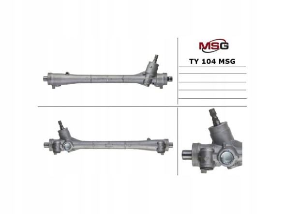 MSG TY104 Рульова передача Toyota Auris E150 06-12, Тойота Королла 07-13