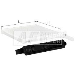 AF5229 ALPHA FILTER Фільтр салону