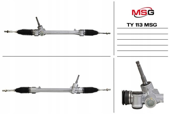 MSG TY113 Рульова передача Toyota Yaris 05-12