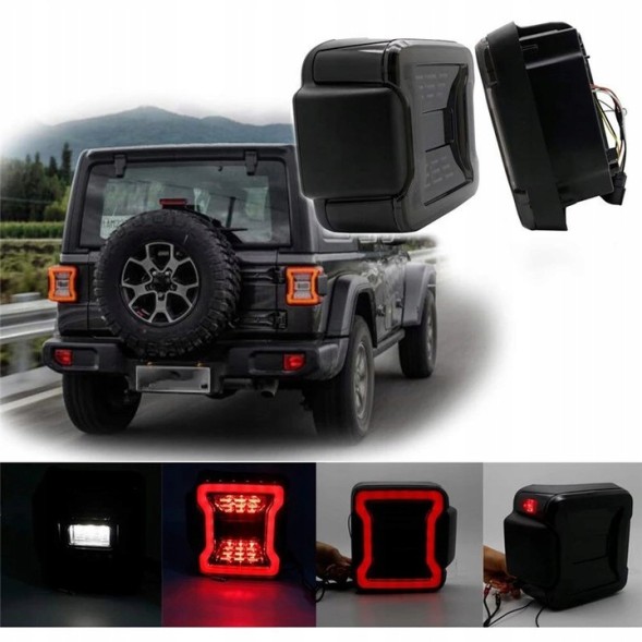 AD JAutomotive 2000000046280 Лампи задні світлодіодні jeep wrangler jl 2018+