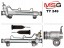 MSG TY249new Рульова рейка з гідропідсилювачем Toyota Hilux 15-