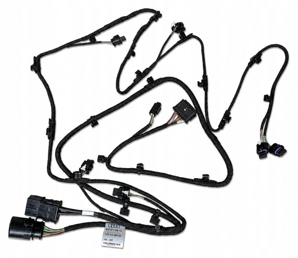 Audi OE 83H971085CL 83H971085 CL audi q3 f3 s line wiązka zderzaka przód 83h971085cl czujniki pdc instalacja przedniego zderzaka oem oe ДЖГУТ ПЕРЕДНЬОГО БАМПЕРА AUDI Q3 F3 S-LINE 83H971085CL + ДАТЧИКИ PDC OEM