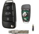 Китай 4D0 837 231 K КЛЮЧ AUDI TT S6 A6 4D0837231K ФРЕзер