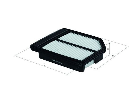 LX2123 MAHLE ORIGINAL Фільтри забору повітря