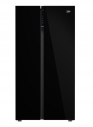 Китай WEW-SC-AB-HWBEKLK2S163140 Холодильник з морозильною камерою Beko Side by Side GN163140ZGBN Клас A++ 540л Чорний
