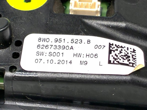 Audi OE 8W0951523B...XX AUDI A4 A5 8W B9 2015-> КЕРМО КНОПКИ УПРАВЛІННЯ 8W0951523B