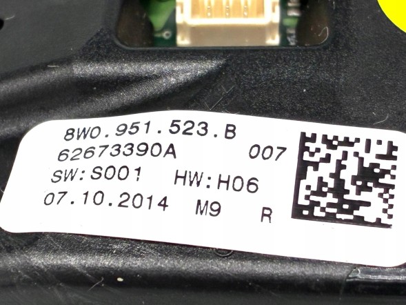 Audi OE 8W0951523B...XX AUDI A4 A5 8W B9 2015-> КЕРМО КНОПКИ УПРАВЛІННЯ 8W0951523B