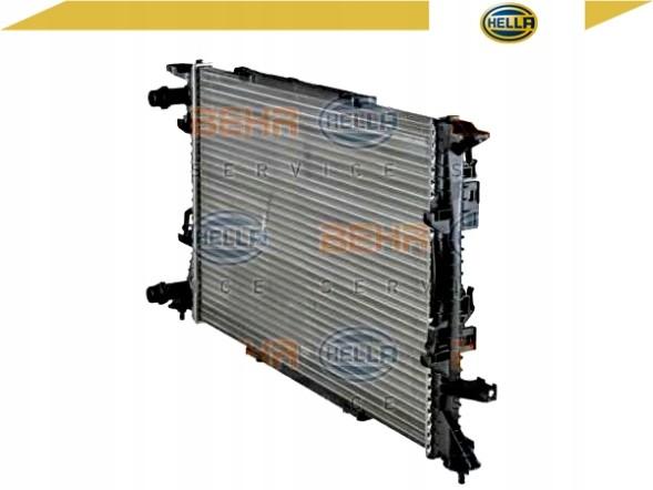 Hella 8MK 376 753-491 Охолоджувач vw a4 a5 a6 07- q5 08- seat exeo 08- гелій