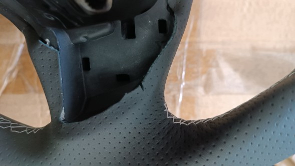 Fiat OE СПОРТИВНЕ ШКІРЯНЕ КЕРМО FIAT GRANDE PUNTO 71753253 НОВЕ ОРИГІНАЛЬНЕ OE
