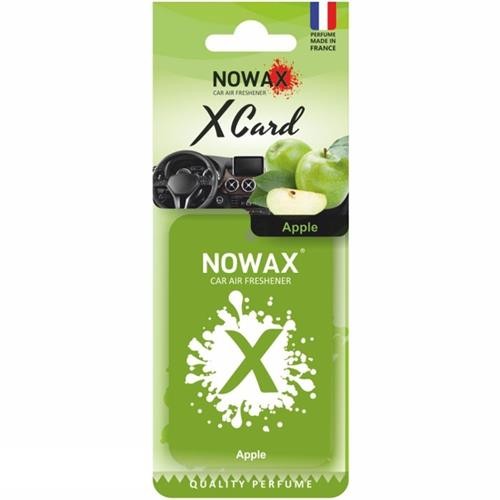 NX07537 NOWAX Автомобільний ароматизатор повітря NOWAX серія X CARD Apple