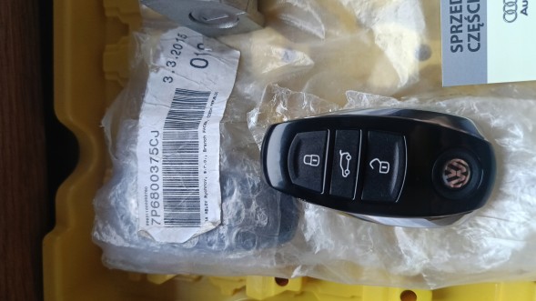 Volkswagen OE VW Touareg 2 Ключ Замок Запалювання 7P6800375 CJ 7P6837167