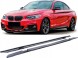Китай F22313467844 НАКЛАДКИ ПОРОГІВ BMW F22 F23 ЧОРНИЙ ГЛЯНЕЦЬ