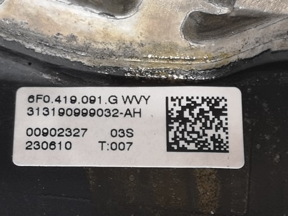 Volkswagen OE 6F0419091G, DWP6F0419091GOE Багатофункціональне кермо Seat Ibiza V 6F0419091G Нове оригінальне