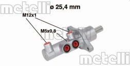 05 0543 METELLI Циліндр гідравлічний гальмівний
