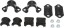 Dorman 540-783 КОМПЛЕКТ СТАБІЛІЗАТОРА ГУМКИ DODGE DURANGO JEEP GRAND CHEROKEE WK2 11-15