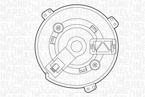 Magneti Marelli 069412520010 ВЕНТИЛЯТОР ОБІГРІВАЧА MAGNETI MTC520AX DUCATO