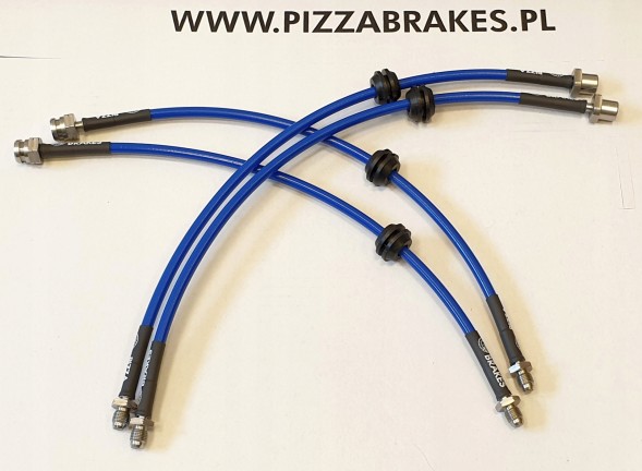 Pizza Brakes Przewody w oplocie VOLVO V50 2.5 Turbo T5 AWD Провід в обплетенні VOLVO V50 2.5 Turbo T5 AWD