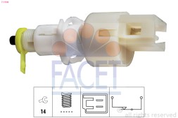 7 1108 FACET Вимикач стоп сигналу