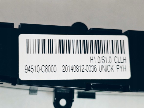 Hyundai OE 94510C8000 Годинник дисплей панель кабіни Hyundai i20 2014-2018 94510-C8000 OE