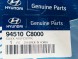 Hyundai OE 94510C8000 Годинник дисплей панель кабіни Hyundai i20 2014-2018 94510-C8000 OE