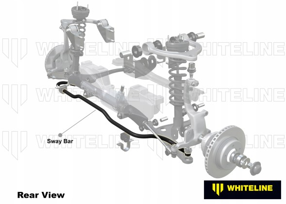 Китай BHF52 Стабілізатор регульований передній 27мм Whiteline Honda Civic 1996-2000