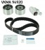 SKF VKMA 94920 Комплект ременя грм mazda 3 5 6 2.0 di mzr-cd vkma 94920