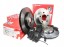REC TKT/BRE/AFG ДИСКИ BREMBO КОЛОДКИ ТИЛЬ ALFA ROMEO GIULIETTA 264мм