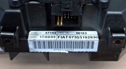 Fiat OE 7353192930, 07353192930 ОРИГІНАЛЬНИЙ КОМБІНАЦІЙНИЙ ПЕРЕМИКАЧ FIAT ALFA 07353192930