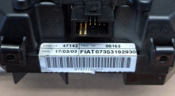 Fiat OE 7353192930, 07353192930 ОРИГІНАЛЬНИЙ КОМБІНАЦІЙНИЙ ПЕРЕМИКАЧ FIAT ALFA 07353192930