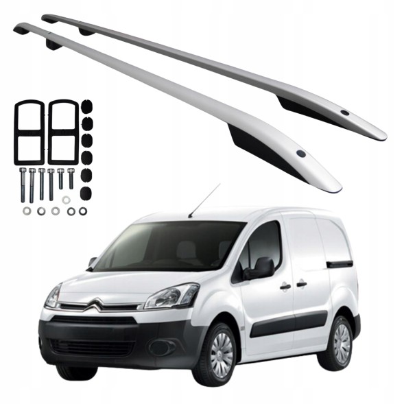 5K Parts 5K01002S Пороги даху 5K Parts сріблясті