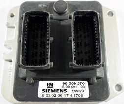 Siemens KOMPUTER ECU OPEL VECTRA B 1.8 90569370 X18XE1 CZYSTY. КОМП'ЮТЕР ECU OPEL VECTRA B 1.8 90569370 X18XE1 ЧИСТИЙ