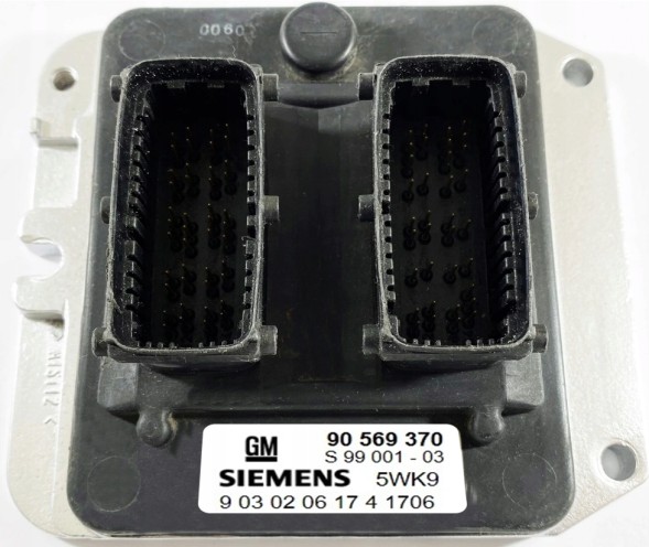 Siemens KOMPUTER ECU OPEL VECTRA B 1.8 90569370 X18XE1 CZYSTY. КОМП'ЮТЕР ECU OPEL VECTRA B 1.8 90569370 X18XE1 ЧИСТИЙ