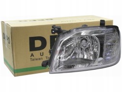 Abakus 215-11B6L-LD-E Лівий рефлектор h4, ручний, колір вставки: сріблястий