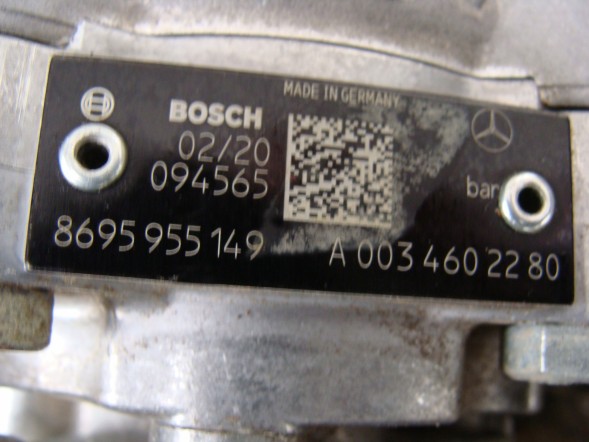 Mercedes-Benz OE MERCEDES POMPA WSPOMAGANIA ACTROS A0034602280 MERCEDES НАСОС ГІДРОПІДСИЛЮВАЧА ACTROS A0034602280