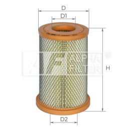 AF0227 ALPHA FILTER Фільтр забору повітря