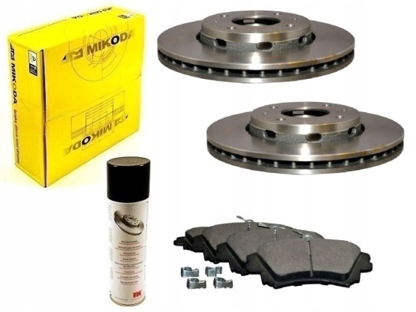 ATM Mikoda ALL4210B Диски колодки VOLVO S40 V40 І 1997-2004 ФРОНТ КПЛ 281мм х 24мм