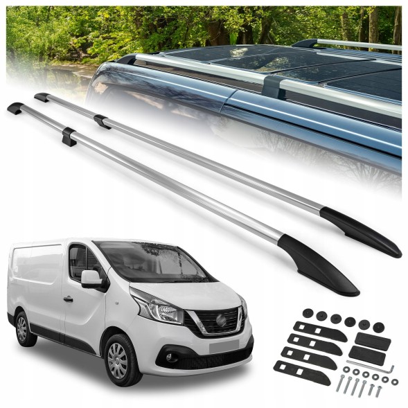 CHROMEMASTER OM-RR-D0032G-002 Багажник на дах рейлінги для NISSAN NV300 I X82 2016-2021 SHORT | КОРОТКИЙ