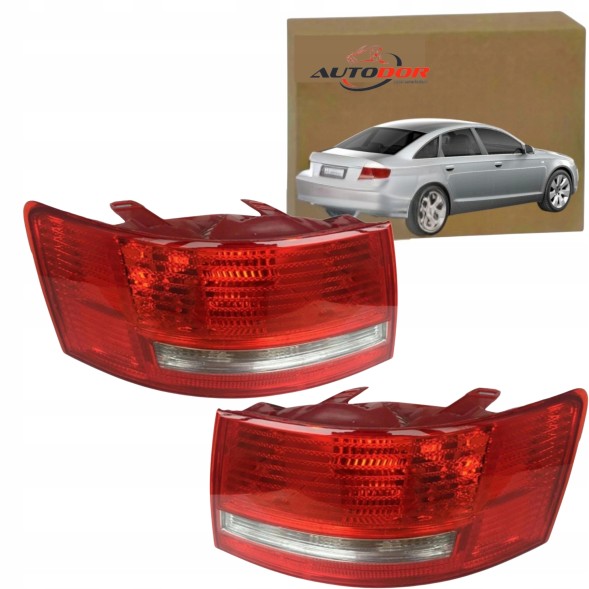 AutoDor D035196, D035172 Задні ліхтарі AutoDor, призначені для Audi A6 C6 2004-2008 седан, комплект